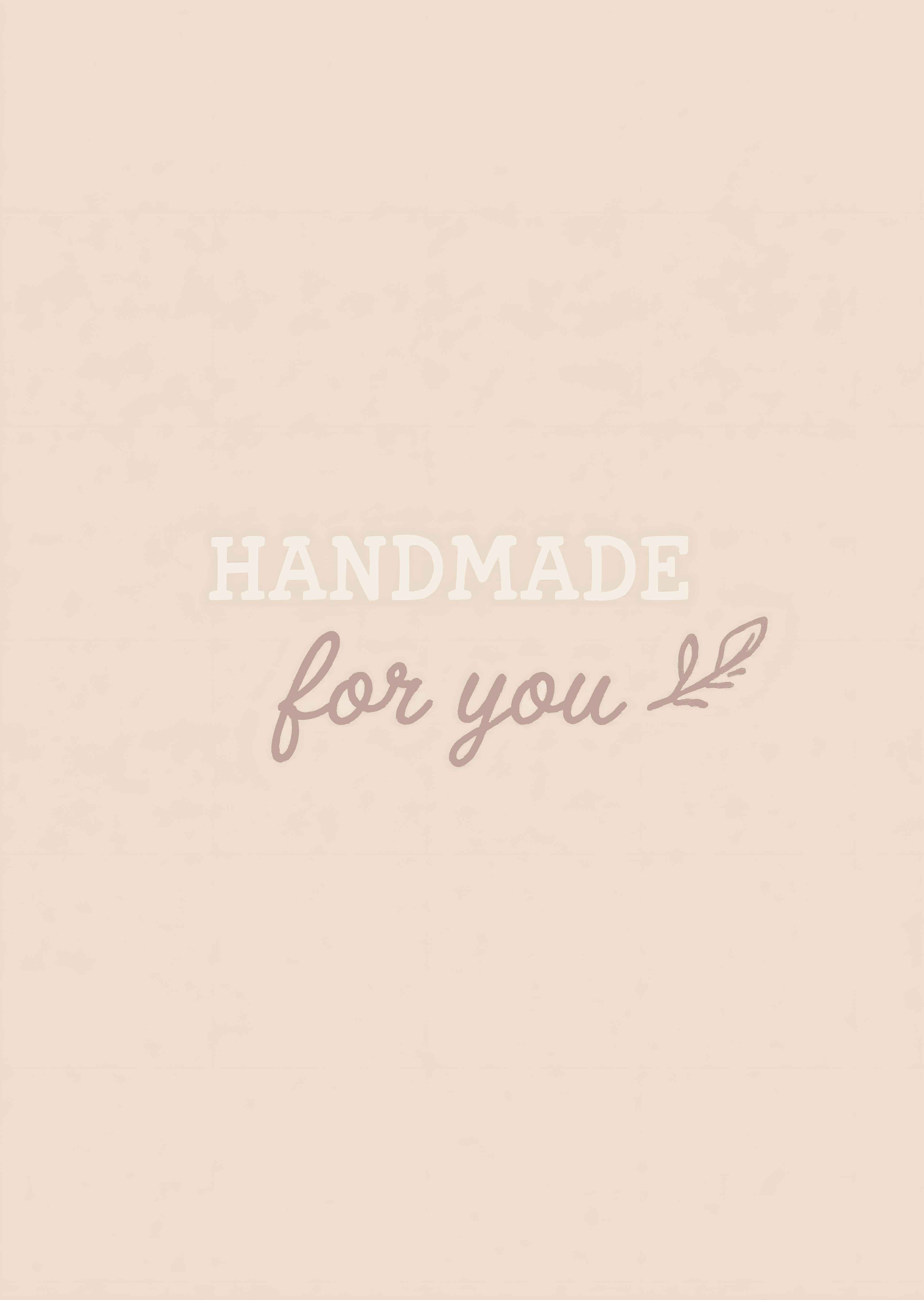 Handmade Greeting Card Simple Floral Design